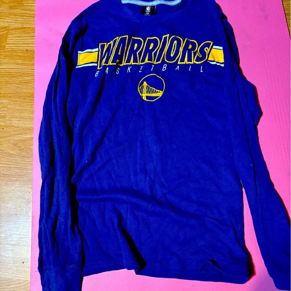 Golden State warriors long sleeve thermal shirt